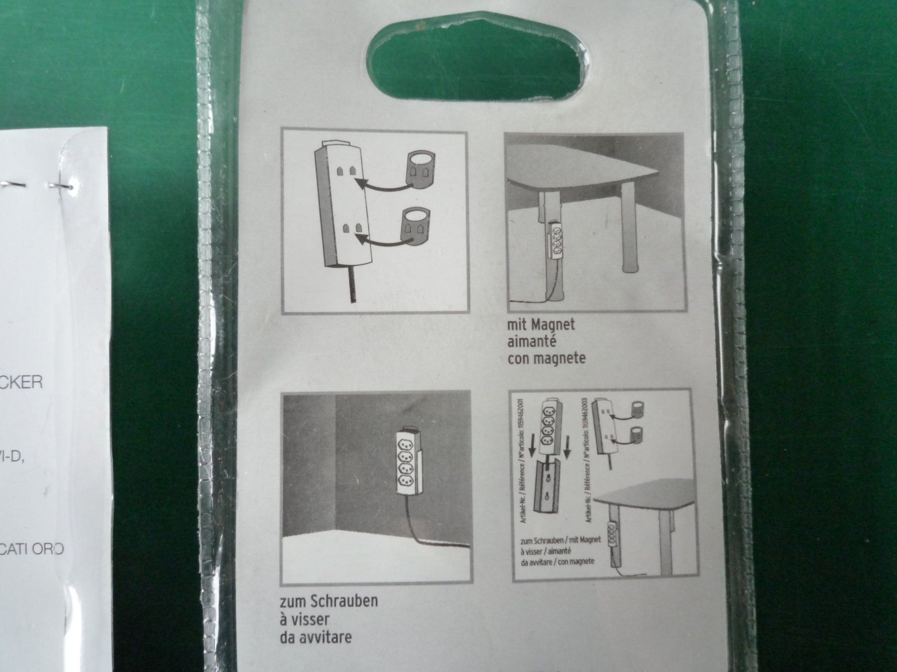Unità & Adattatore: Adapter HDMI-Kupplung + Wandhalter Clips – Nuovo e nell'imballaggio originale da Rafz venduto da Sonnenblume305 5