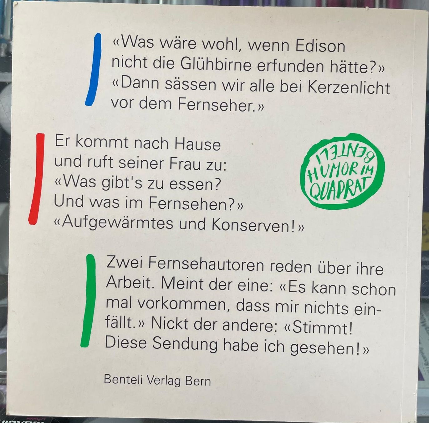 Bücher: Total Verrückt TV: Witziges Buch – Gebraucht aus Seewen SZ von Timekeeper 1