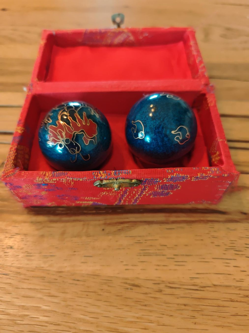 Massagegeräte: Chinesische Baoding Klangkugeln Lotus Pond mit Box – Gebraucht aus Wettingen von ivo85ri 2