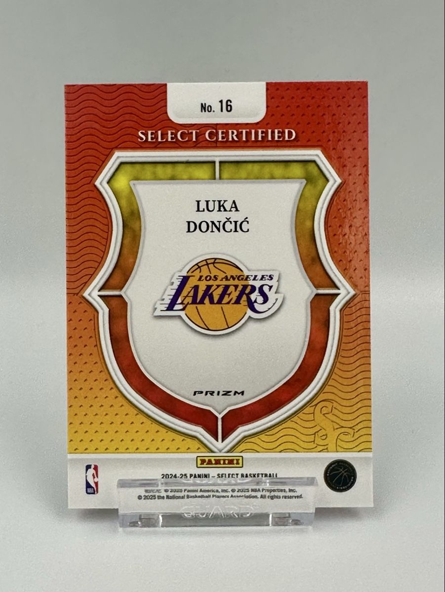 Nba Carte collezionabili: Luka Doncic Select Certified 2024-25 Panini Select #16 – Nuovo (secondo la descrizione) da Lyss venduto da Swissmantis 2