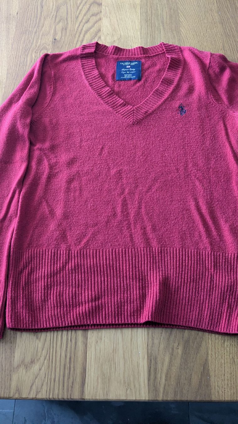 US Polo Maglioni & Felpe: US Polo Assn. Pullover, Gr. M, rot, Top Zustand! – Usato da Belp venduto da Beatrice6311 1