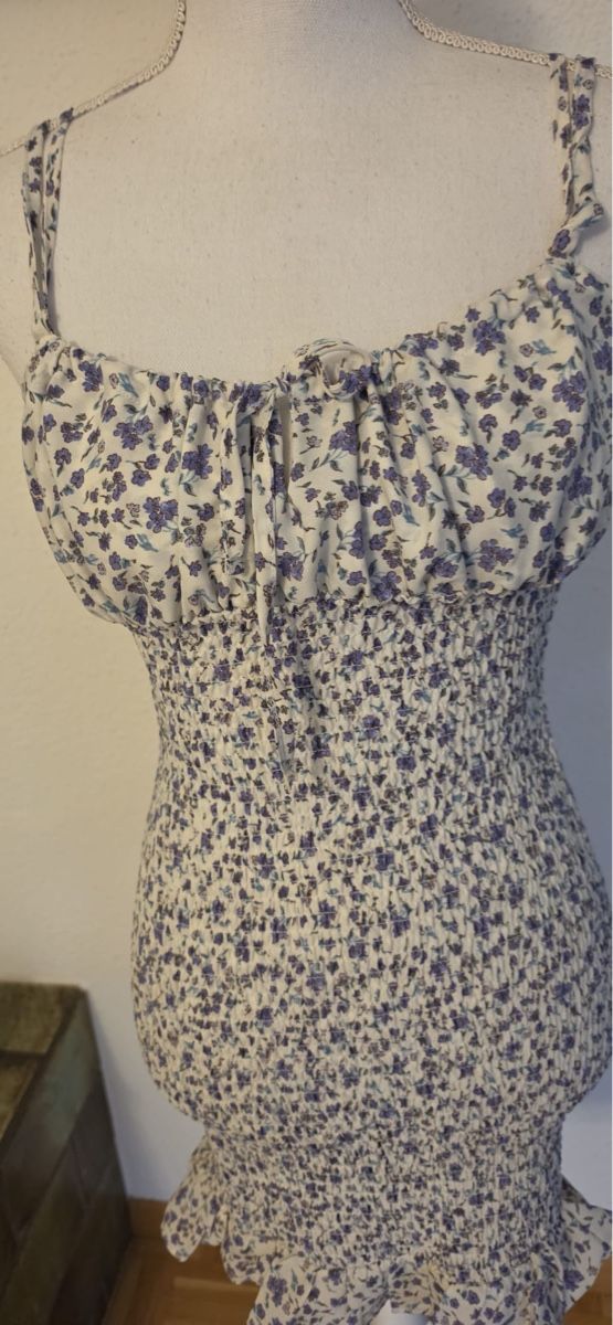 Vestiti: Sommerkleid Blümchen Muster Gr S Kurz aus Baumwolle Neu-wert – Usato da St. Gallen venduto da mania03