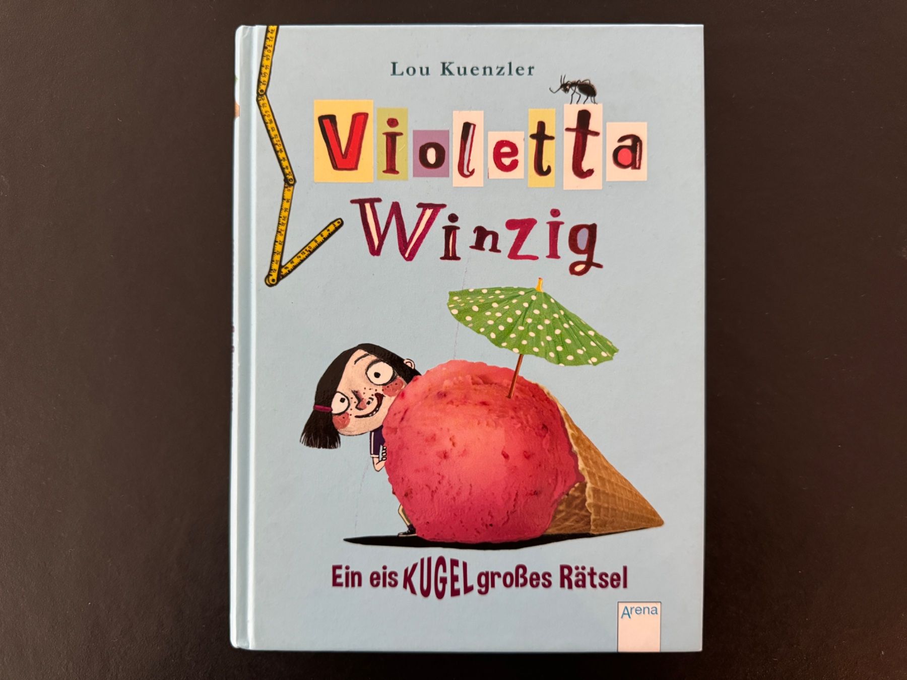 Bücher: Kinderbuch - Violetta Winzig - Ein eiskugelgroßes Rätsel – Neu (gemäss Beschreibung) aus Zollikon von Krenapf