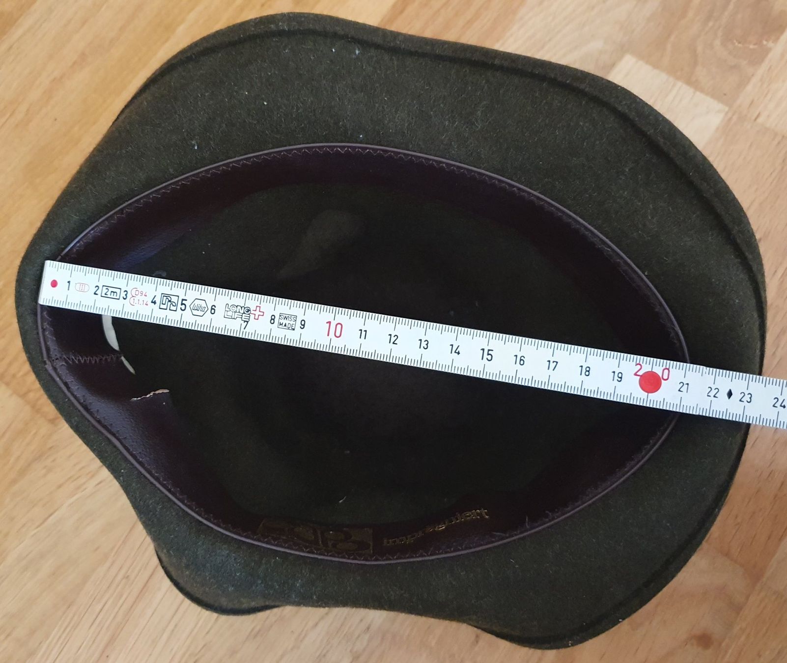 Chapeaux, bonnets & casquettes: Chapeau en feutre vert foncé - Capo – D'occasion à Court par Jovi2 8