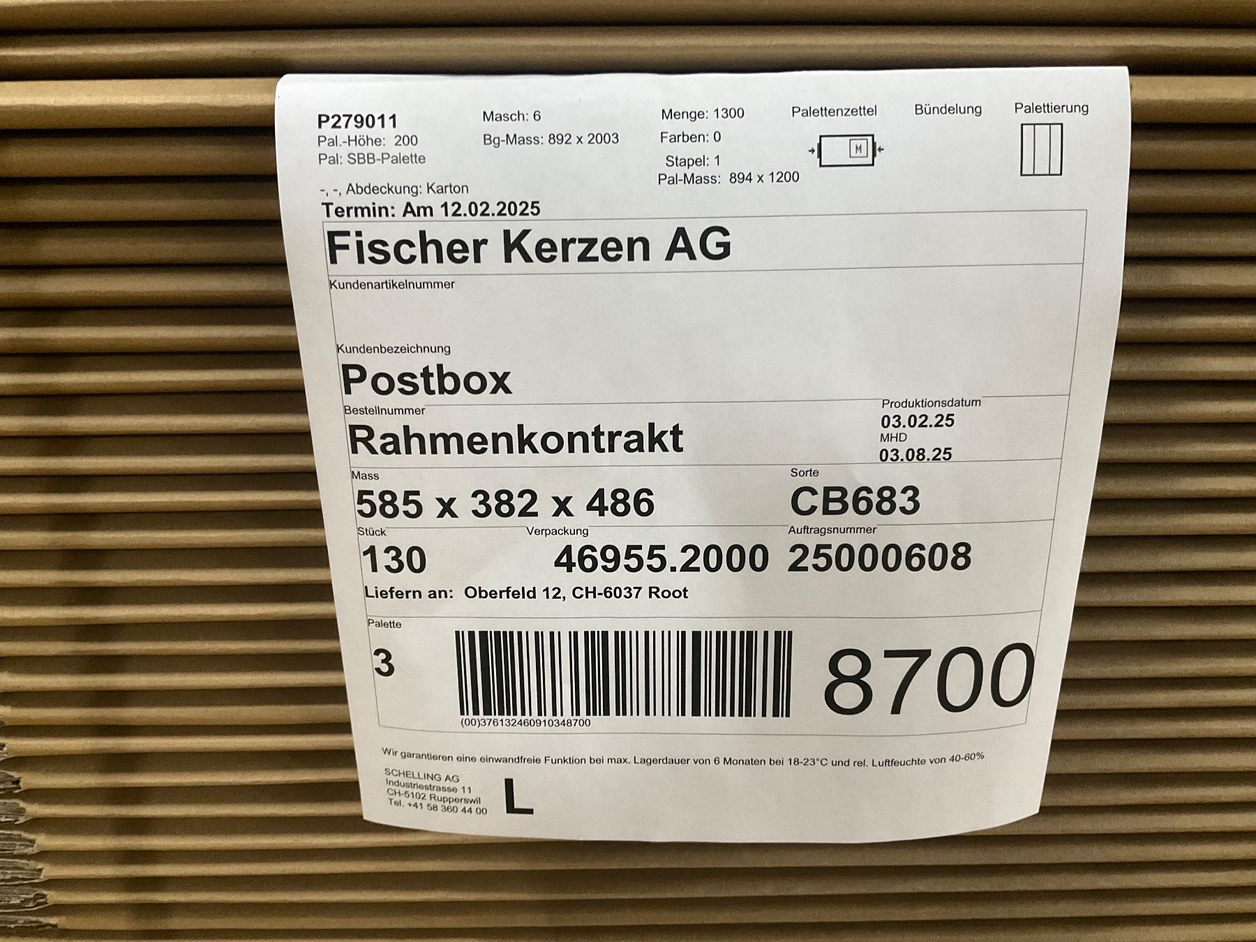 Kerzen: 325 Posten Karton-Box 390Stk. aus Liquidation – Gebraucht aus Derendingen von Meisterstuecke 2