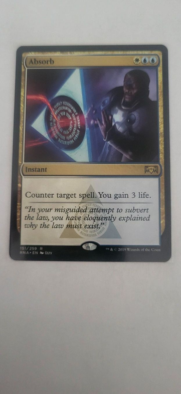 Magic The Gathering Carte collezionabili: MTG – Absorb – Usato da Münsingen venduto da Heroism2010