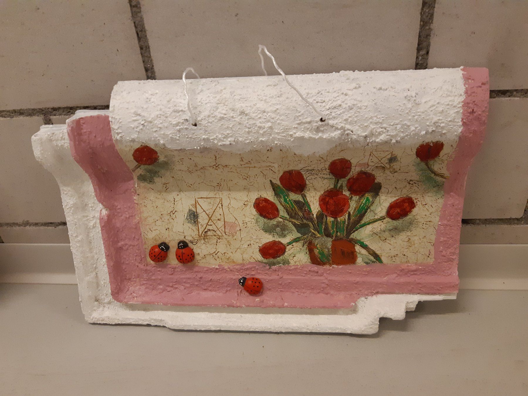 Tutte le decorazioni: Dachziegel verschiene Dekorationen – Usato da Studen SZ venduto da Handwerkstatt9698 2