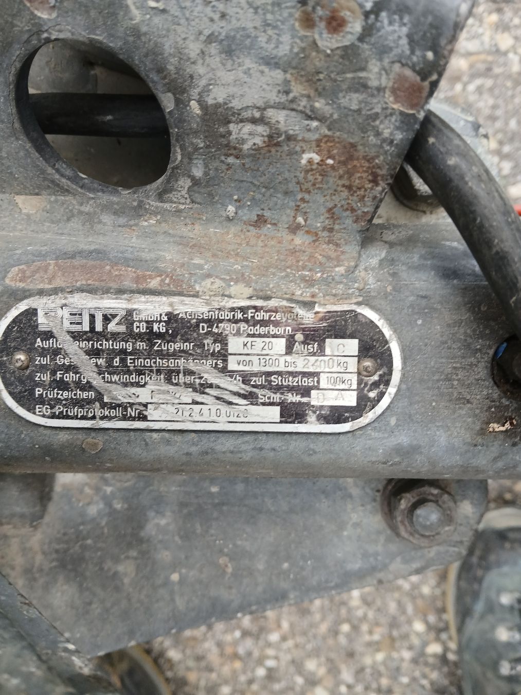 Remorques: Robuster Autoanhänger Anhänger – D'occasion à Gettnau par Kbag. 6