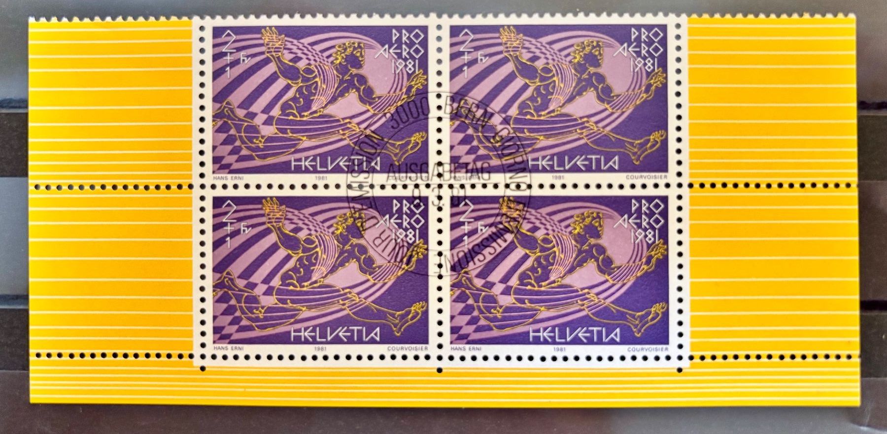 Tutti i francobolli: Flugpost 1981, pro Aero Aktion, ET – Usato da Gersau venduto da Mysuru2001