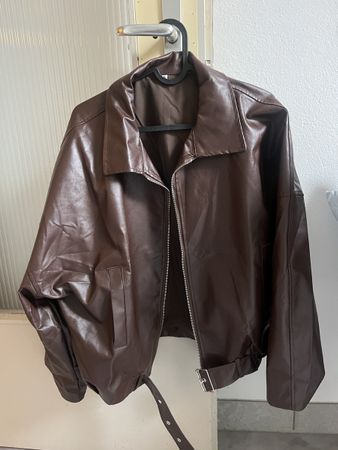 Kunstlederjacke