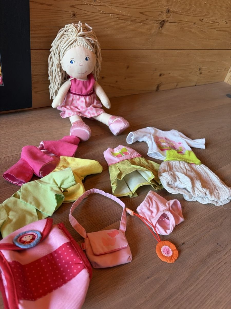 Haba Puppen: Haba Puppe mit Zubehör – Gebraucht aus Saanenmöser von ballerinas