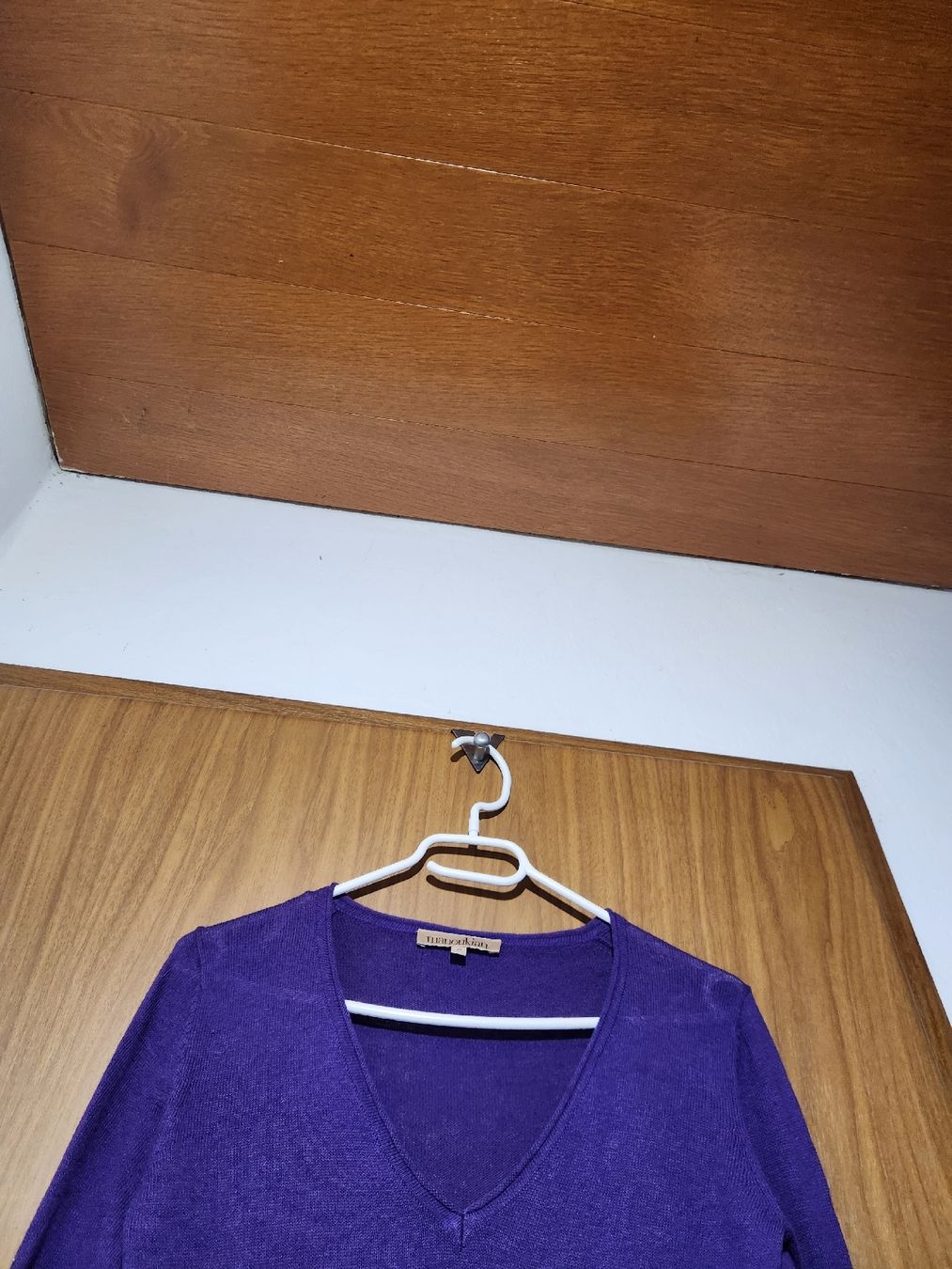 Maglioni & Felpe: Pull Manoukian violet col V coton cachemire taille S – Usato da Niedergösgen venduto da Eva2410 2