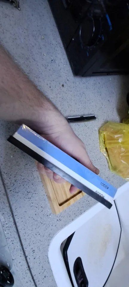 Schleifen & Polieren: ✅ NEU Doppelseitiger Messerschärfer - Körnung 1000 6000 – Neu und originalverpackt aus Wittenbach von ChinaSeidenstrasse 7