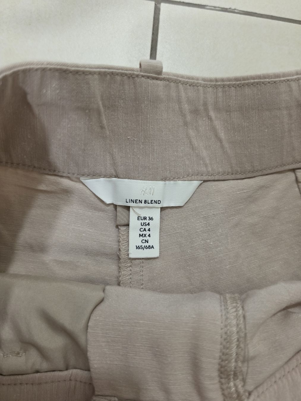 H&M Hosen: Damen Shorts beige Grösse 36 / S – Neu (gemäss Beschreibung) aus Affoltern am Albis von Ebruli89 1