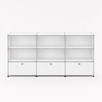 USM Haller Sideboard 3x3 Weiss Regal Schrank