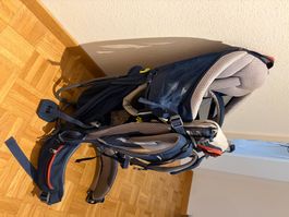 Deuter Kid Comfort Kindertrage / Kraxe – Blau – Top Zustand