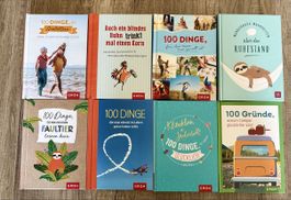 Geschenk- und Ratgeberbücher aus  „100 Dinge“-R