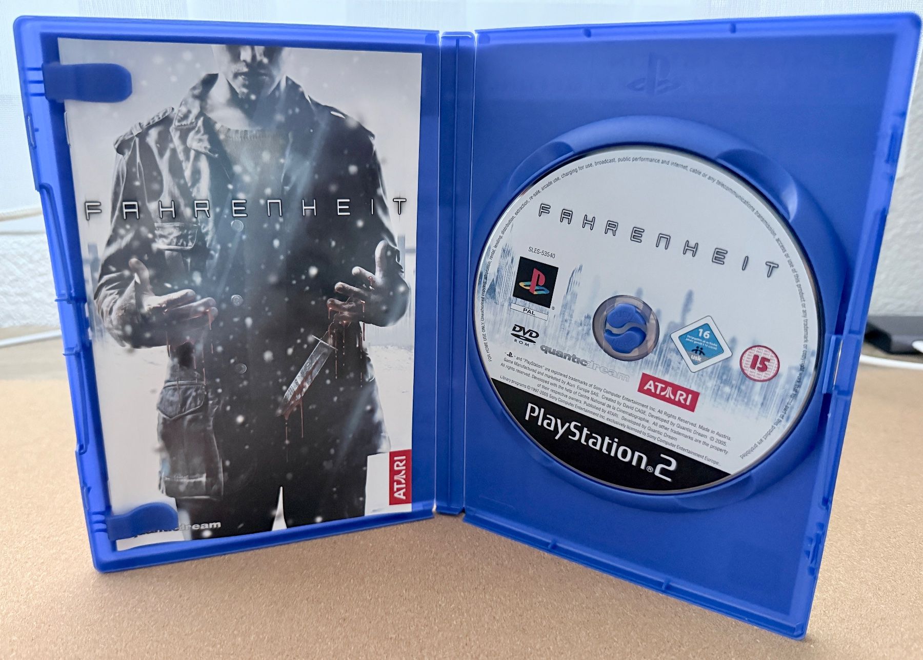 Sony Spiele: PS2 Fahrenheit (USK) – Gebraucht aus Dintikon von Onomichio-Kun 2
