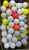 105 Golfbälle diverse Marken (teilweise stark abgenutzt).
