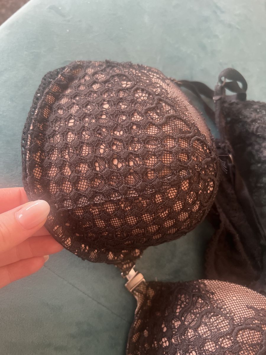 Victoria's Secret Sonstige Unterwäsche: Schwarzer Spitzen-BH Victoria's Secret 36b – Gebraucht aus Winterthur von tan_f66m 3