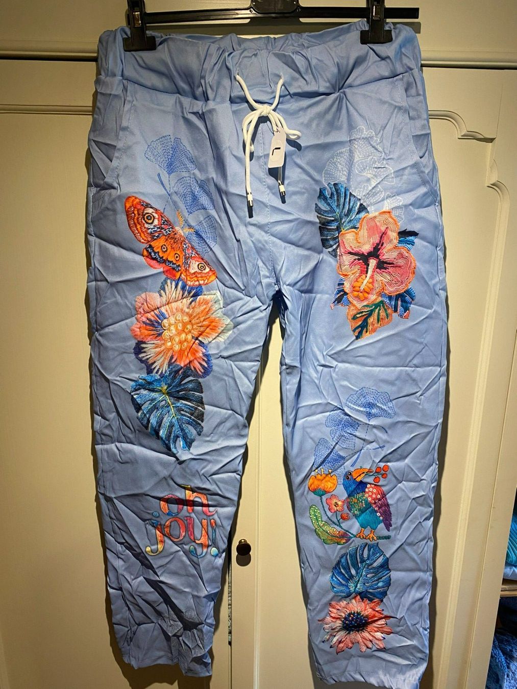 Pantaloni: % LEICHTE HOSE BLAU-BUNT % – Nuovo e nell'imballaggio originale da Meienried venduto da ManuelaBoutique 5