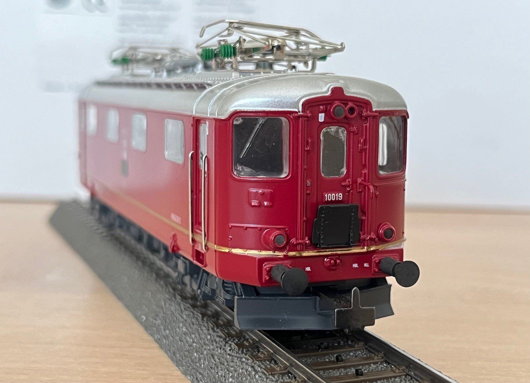 Hag Modellini di ferrovie: Re 4/4 I NEB Hag - AC digital – Usato da Winterthur venduto da dond1 3