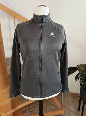 ODLO Damen Fleecejacke XL 44 46 Midlayer Grau