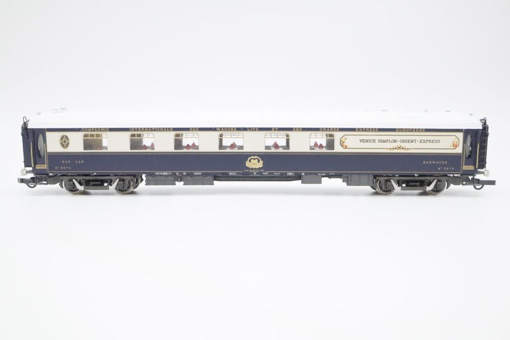 Rivarossi Modelleisenbahnen: Rivarossi 2480 CIWL "Barwagen" 3674 H0 DC – Gebraucht aus Basel von Railfun 3