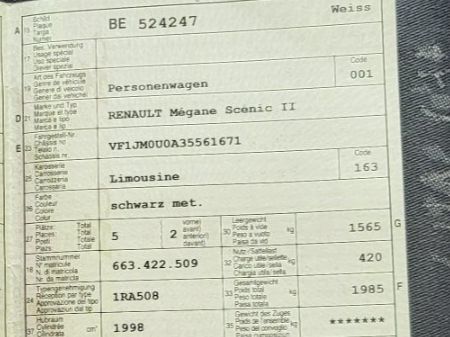 Renault Autos: Renault Megane Scenic 2 – Gebraucht aus Seftigen von Daniel-Neuhaus 5