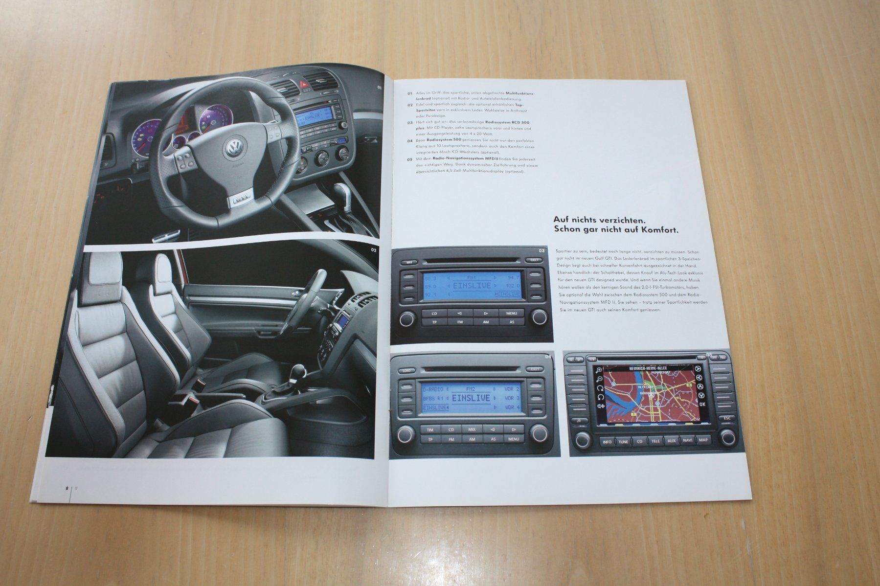 VW Documenti: Golf GTI CH-Prospekt 11/2004 – Usato da Wikon venduto da erwin400 4