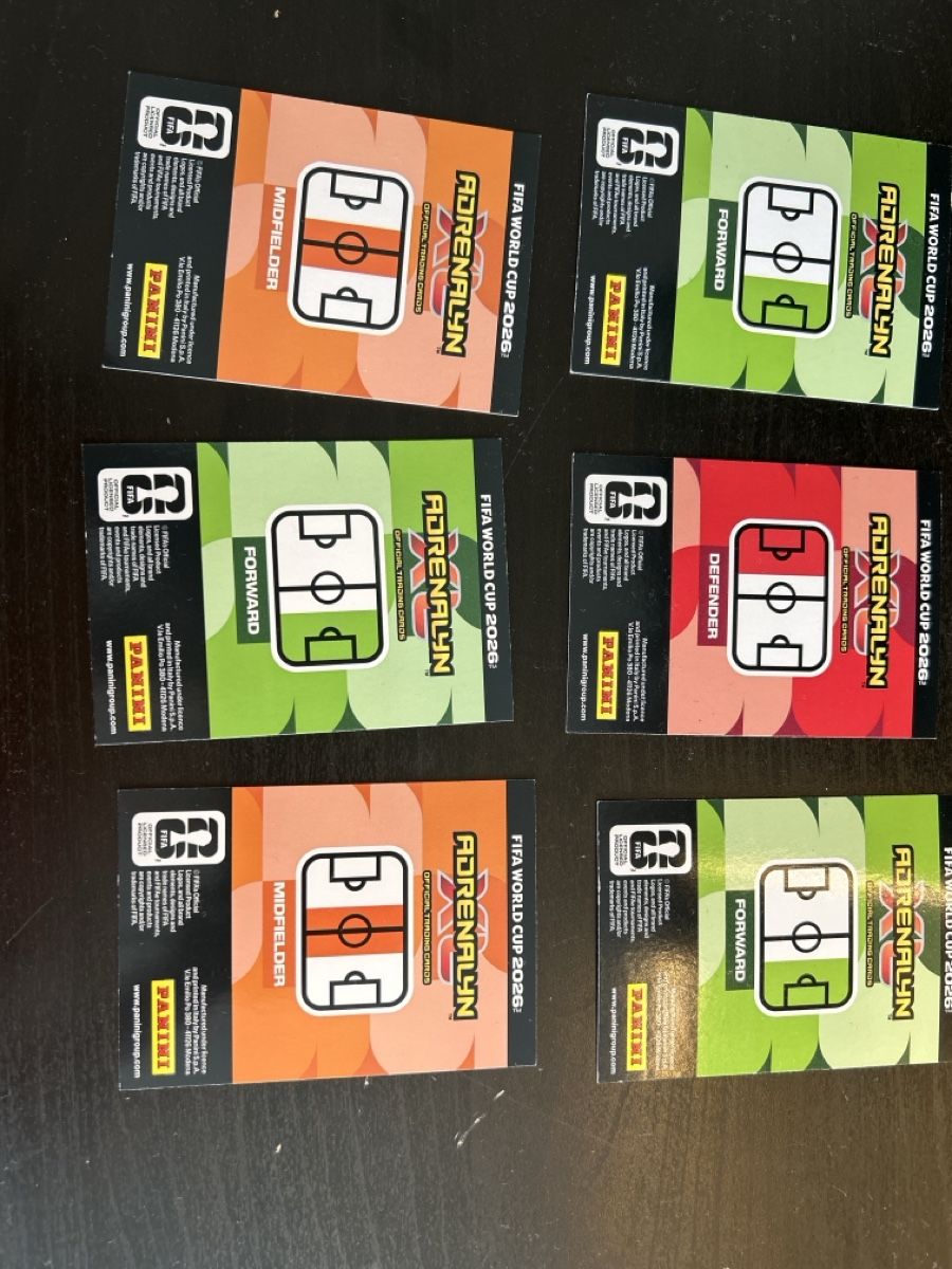 Panini Sammelbilder & Trading cards: 6 Paninis Wm 2026 Ronaldo und Co. – Neu (gemäss Beschreibung) aus Samstagern von mini22 1