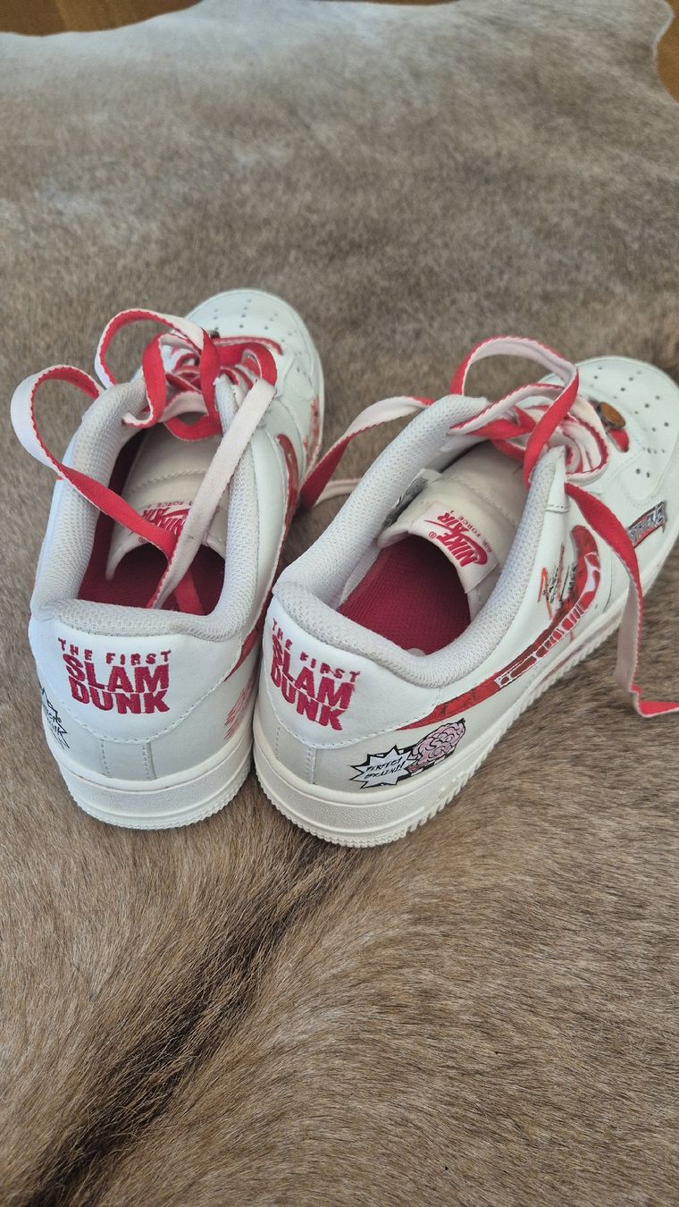 Nike Scarpe da uomo: Nike Air Force 1 Slam Dunk customised Grösse 44 – Nuovo (secondo la descrizione) da Zunzgen venduto da NeuerName2 2