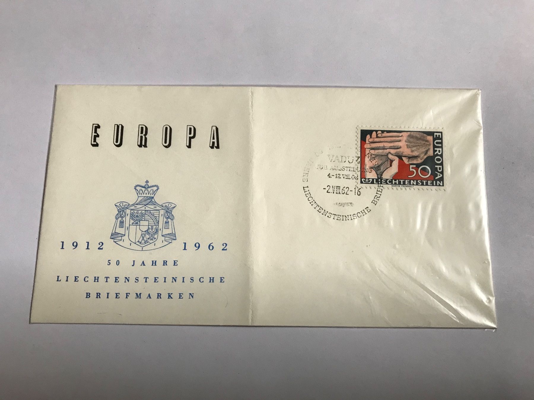 Alle Briefmarken: briefmarke, ganzsache 2.8.1962, liechtenstein – Gebraucht aus liestal von makai05
