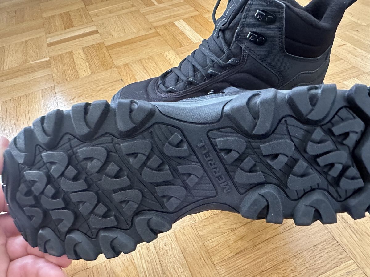Merrell Herrenschuhe: Merrell Ice Cap Mid Lace 5, warm,schwarz, 42 – Neu und originalverpackt aus Neuchatel von feta_ze 3