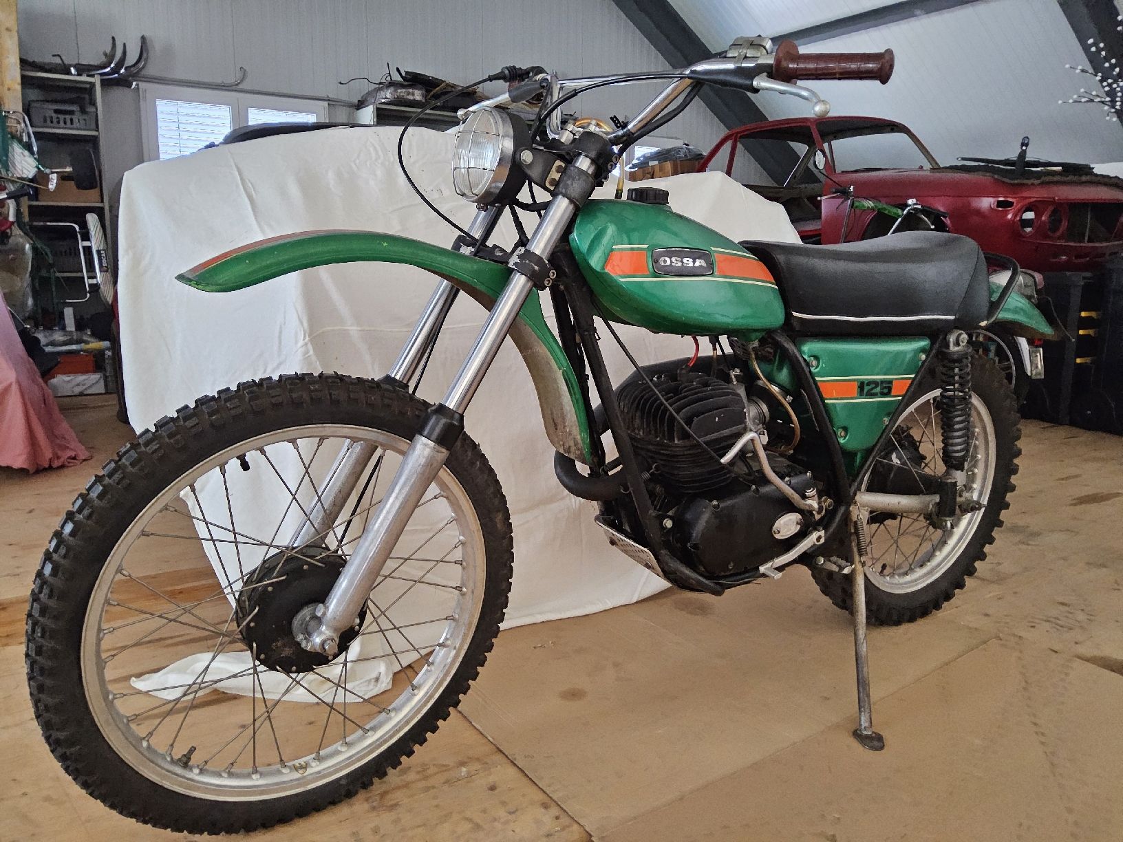 Enduro: Ossa 125 Phantom  – Defekt aus Tägerschen von Amadeus67 5