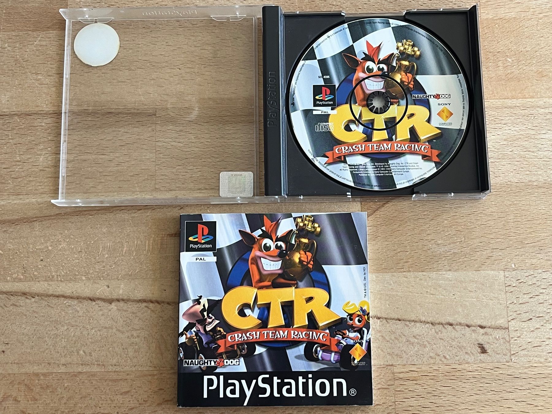 Sony Giochi: CTR Crash Team Racing, Sony PlayStation PS1 – Usato da Thalwil venduto da ranx 2