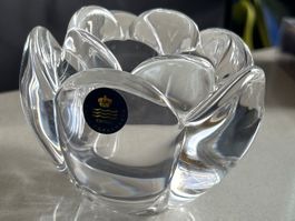 Klarer Kristall Kerzenhalter Blumenform von Kopenhagen 💐