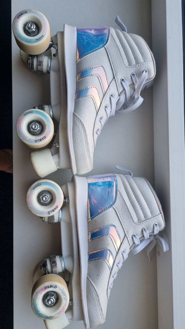 Decathlon Pattini in linea & Pattini a rotelle: Rollschuhe Quad - OXELO- Decathlon – Usato da Münchwilen TG venduto da sli_5dvb 1