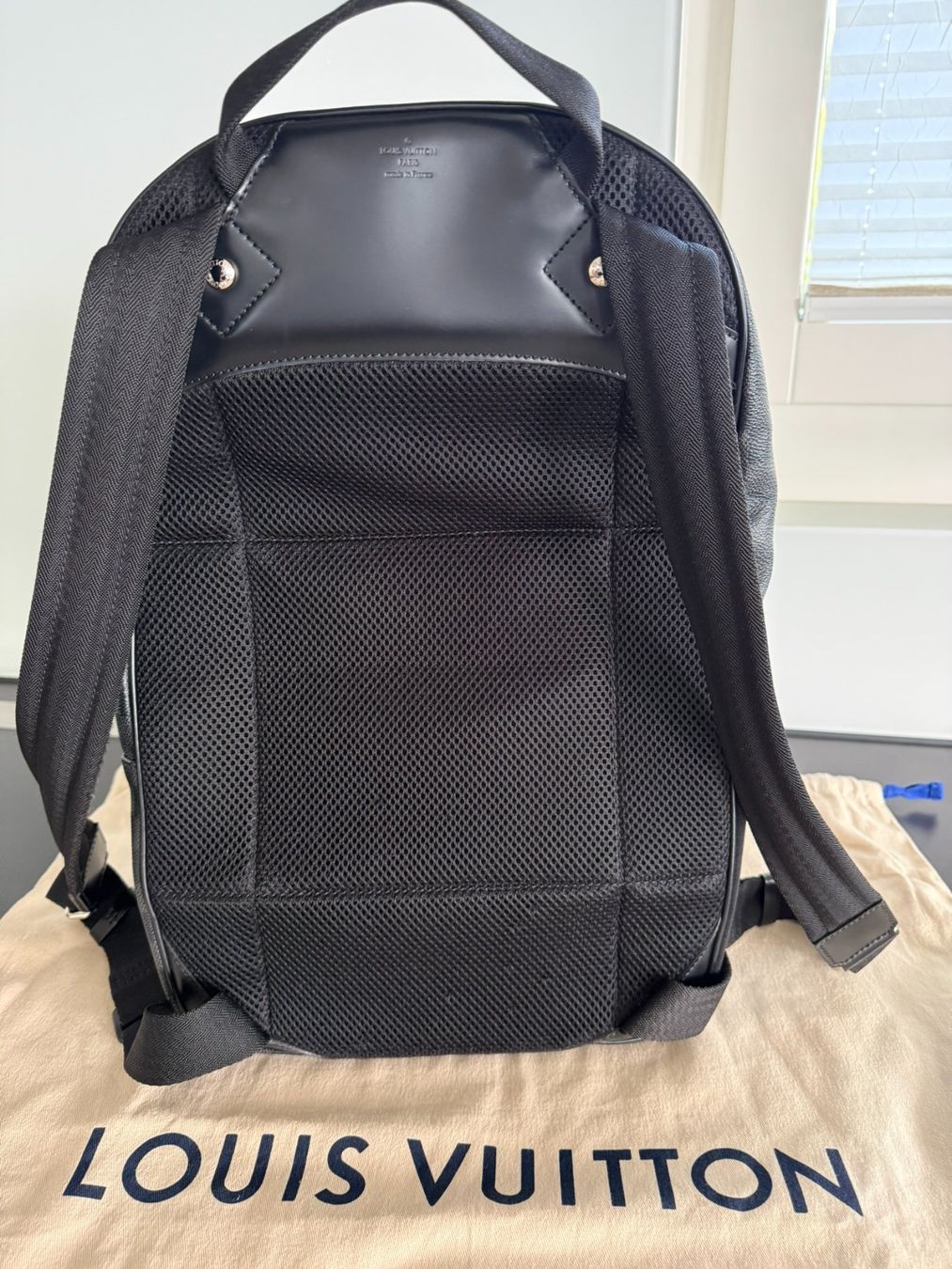 Louis Vuitton Zaini: LOUIS VUITTON Rucksack MICHAEL in Damier Graphite – Usato da Muri b. Bern venduto da ris_m7jw 2