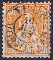 Nr. 32, mit Vollstempel THUN BE