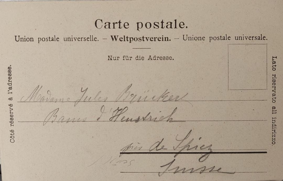 Cartoline postali: JUNGFRAUBAHN - Eigergletscher & Mönch – Usato da Delémont venduto da Domdom1 1