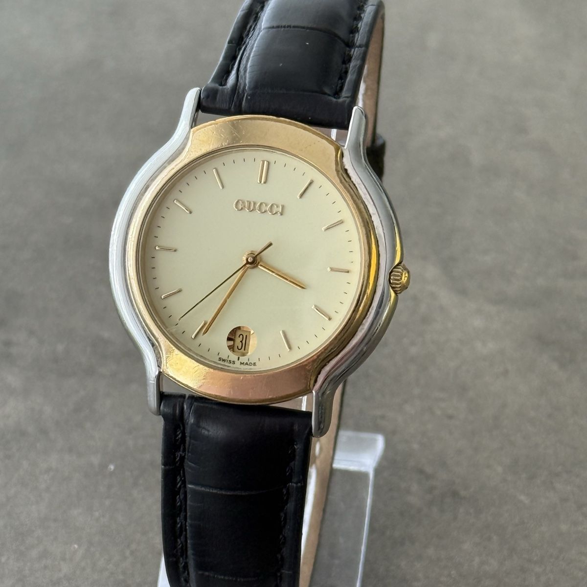 Gucci Orologi: Gucci 8000 - 18K vergoldeter Lünette  – Usato da Villmergen venduto da Swiss2011 1