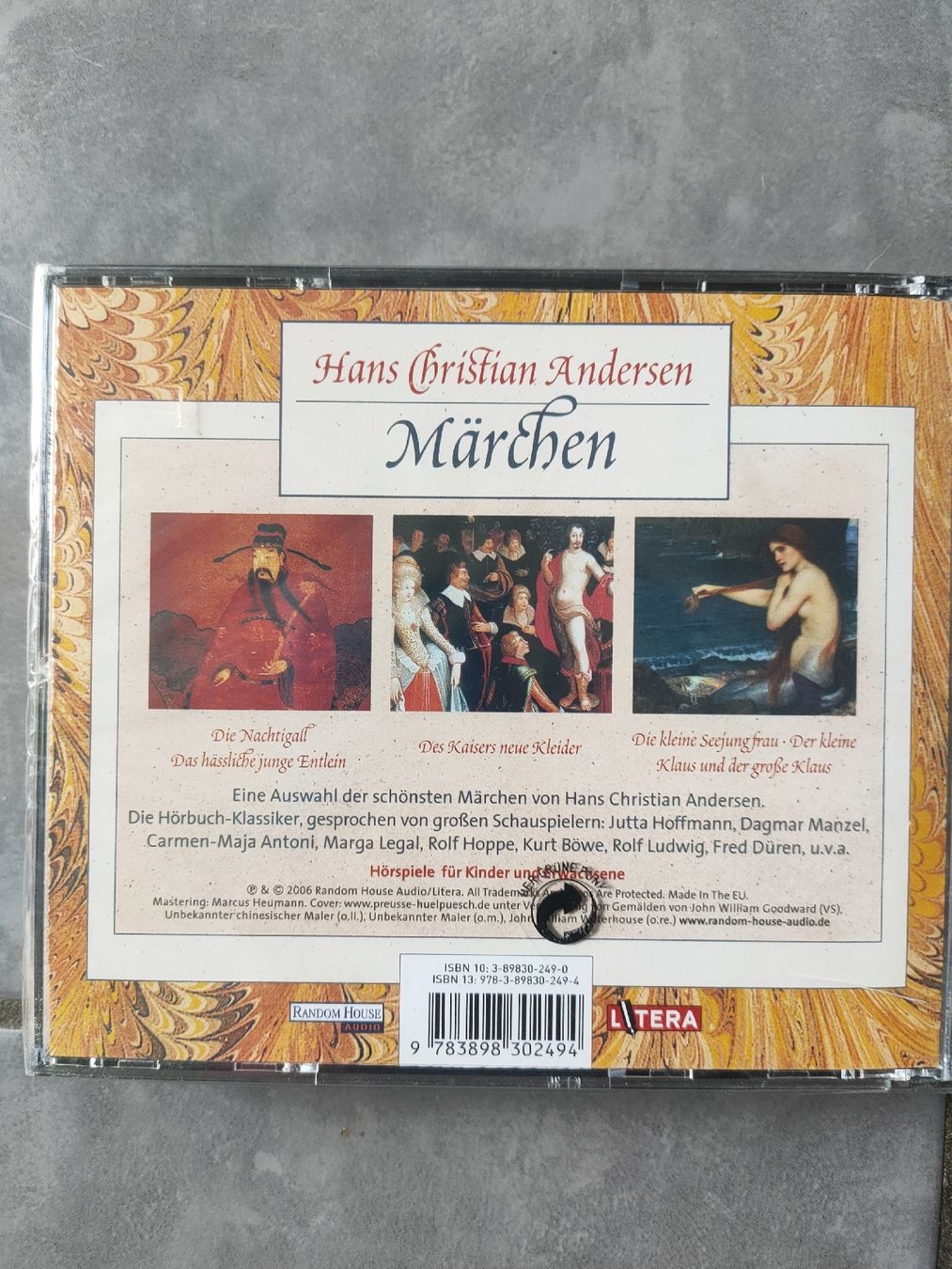 Audiolibri: Hans Christian Andersen Märchen Hörbuch 3CDs – Nuovo e nell'imballaggio originale da Basel venduto da KongoOtto 1