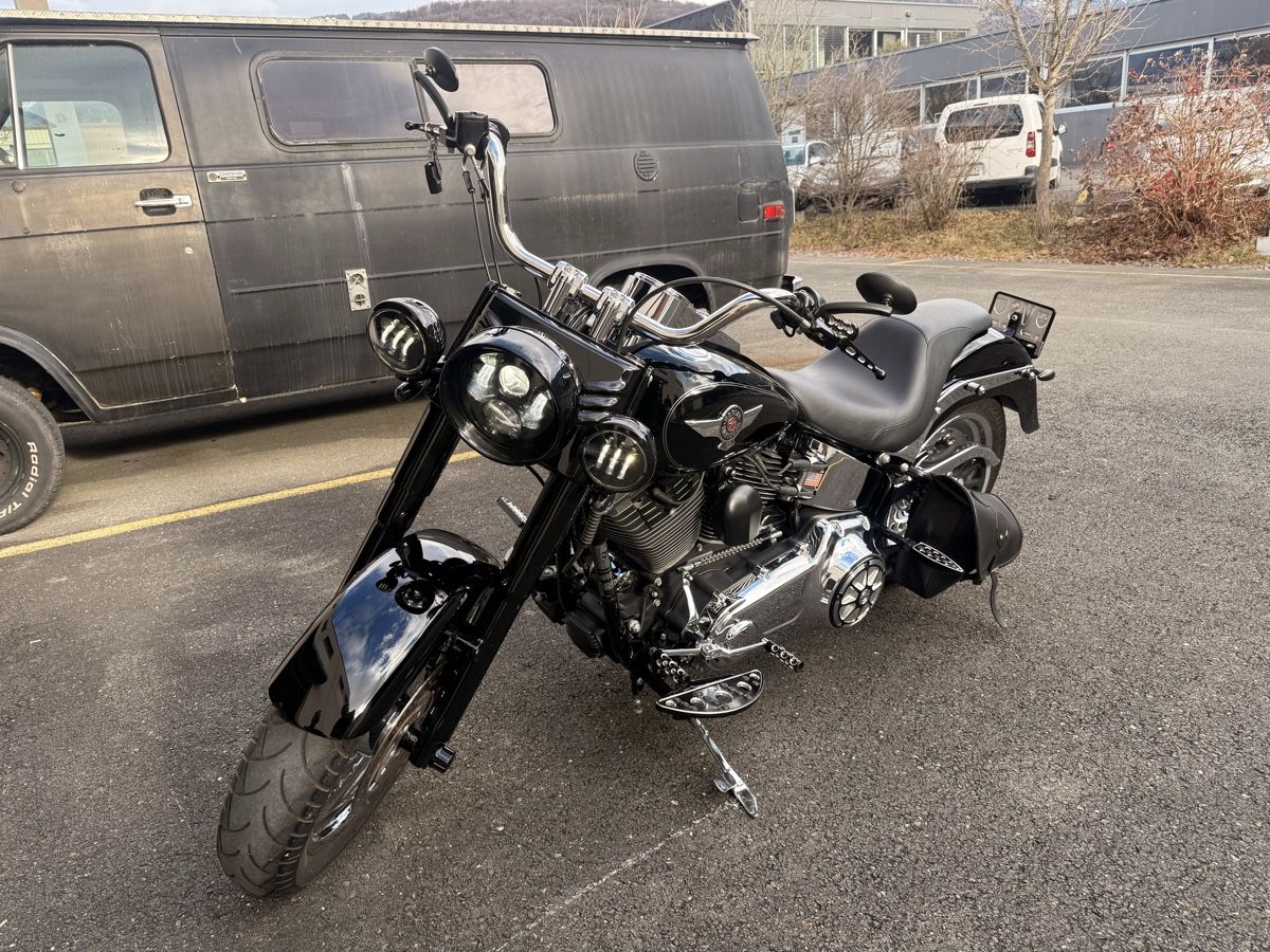 Harley-Davidson Chopper: Harley Davidson Fat Boy – Usato da Val-d'Illiez venduto da LuckLuc 1