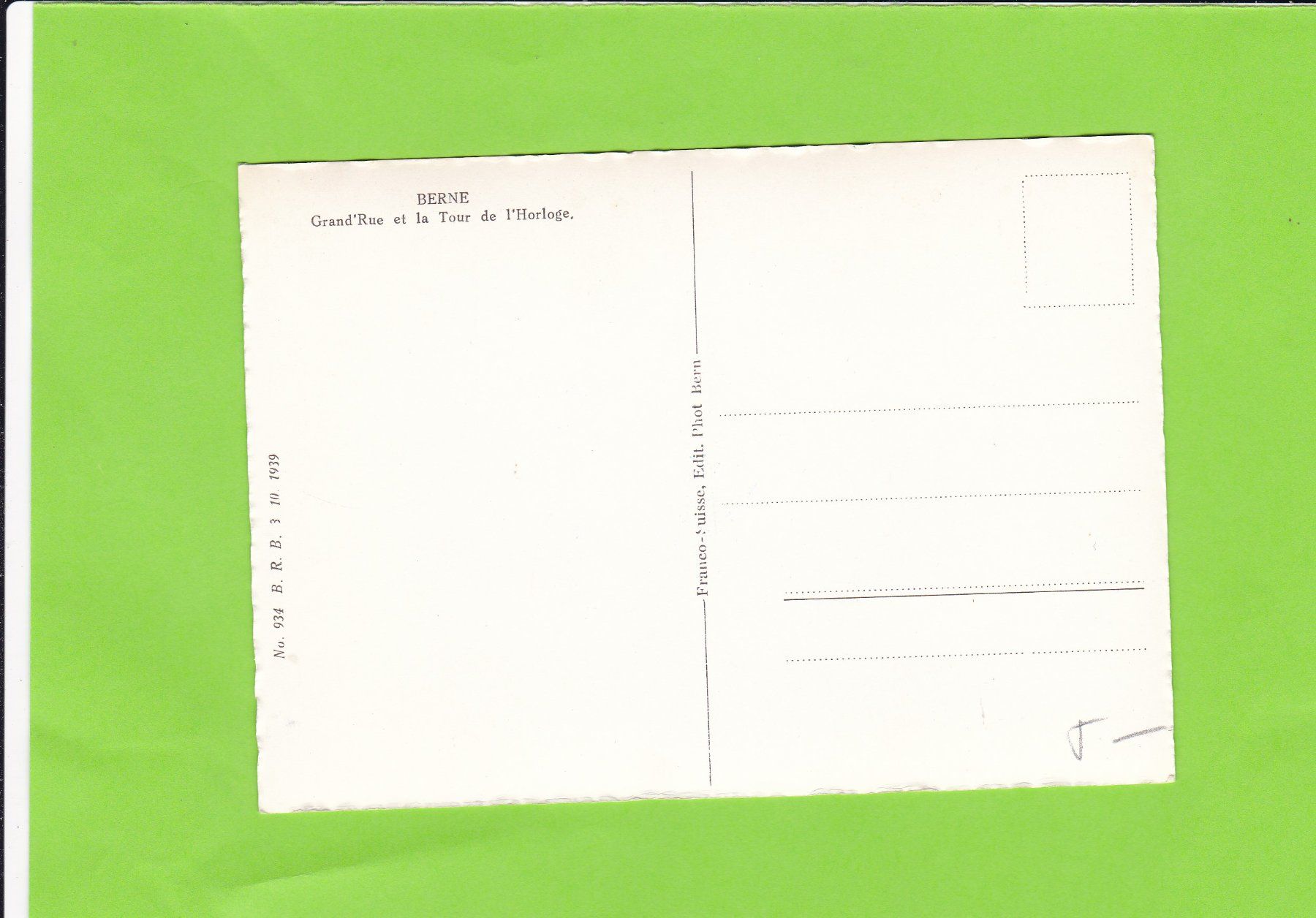 Cartoline postali: Bern-Kramgasse-belebt – Usato da St. Peterzell venduto da neckertal 1