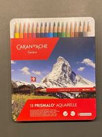 Caran d'Ache Farbstifte Prismalo Aquarelle 18 Stück NEU