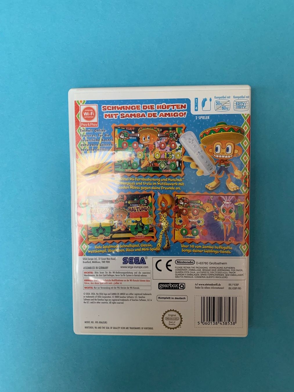 Nintendo Giochi: Wii / Samba de Amigo – Usato da Kölliken venduto da sergesellsretro 1