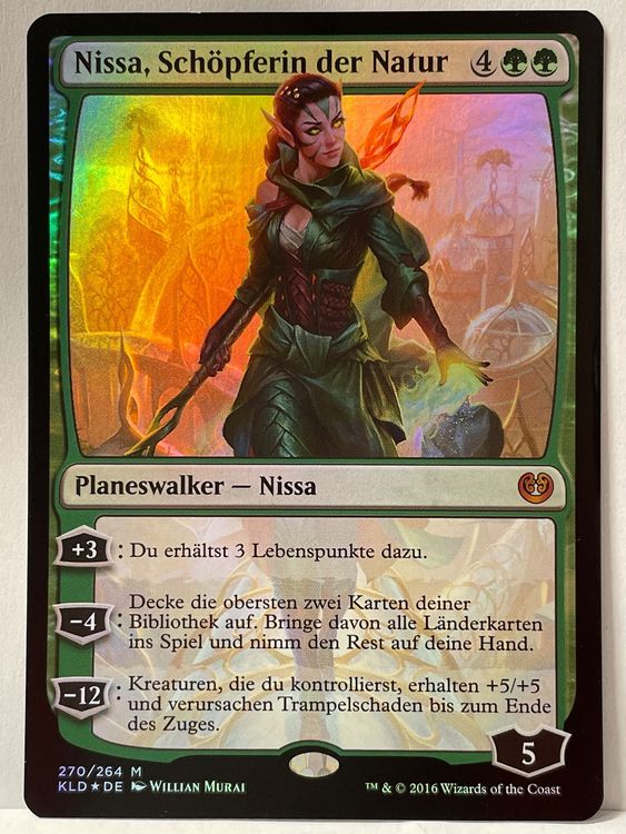 Magic The Gathering Nissa, Schöpferin der Natur Kaufen auf Ricardo