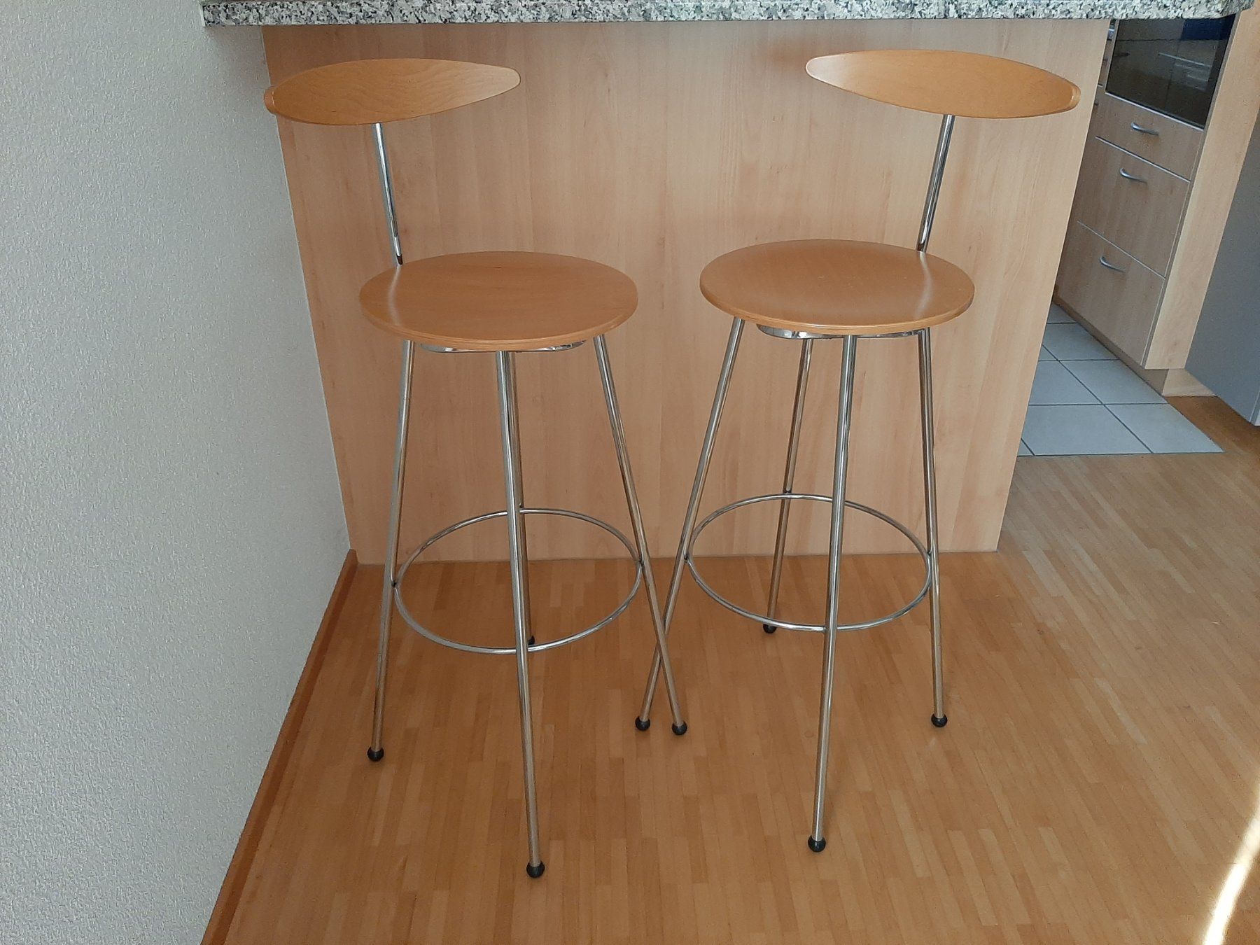 Sgabelli: 2 Barhocker - Metall + Holz – Usato da Niederhasli venduto da pri_62hf 3