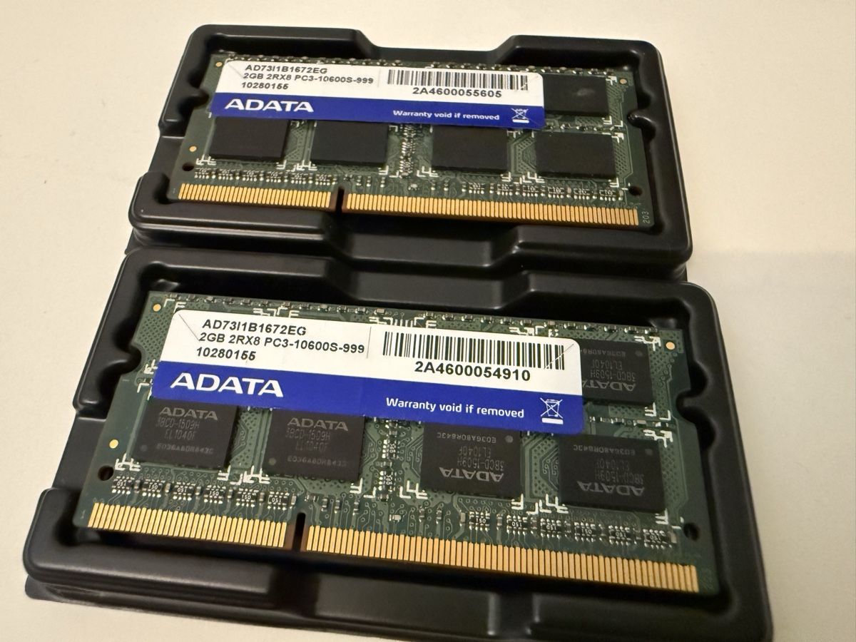 Mémoires / RAM: 2x 2GB RAM DDR3 SO-DIM Laptop – D'occasion à Uster par Sasisa 2